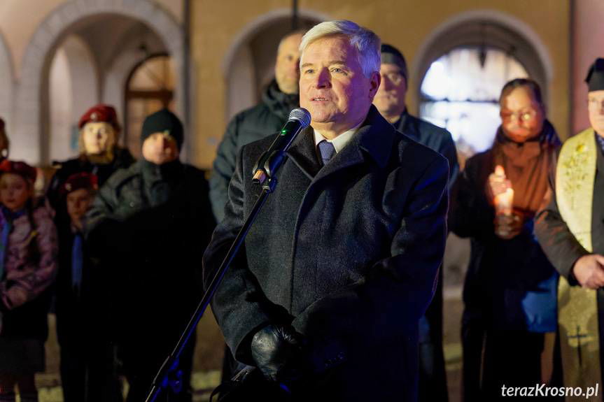 Spotkanie Wigilijne na Rynku w Krośnie [ZDJĘCIA]