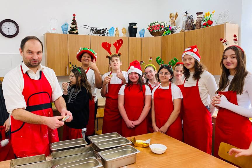 Piekli chleb na Wigilię