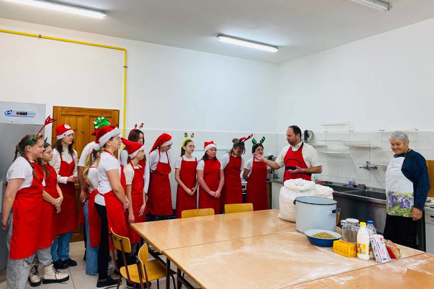 Piekli chleb na Wigilię