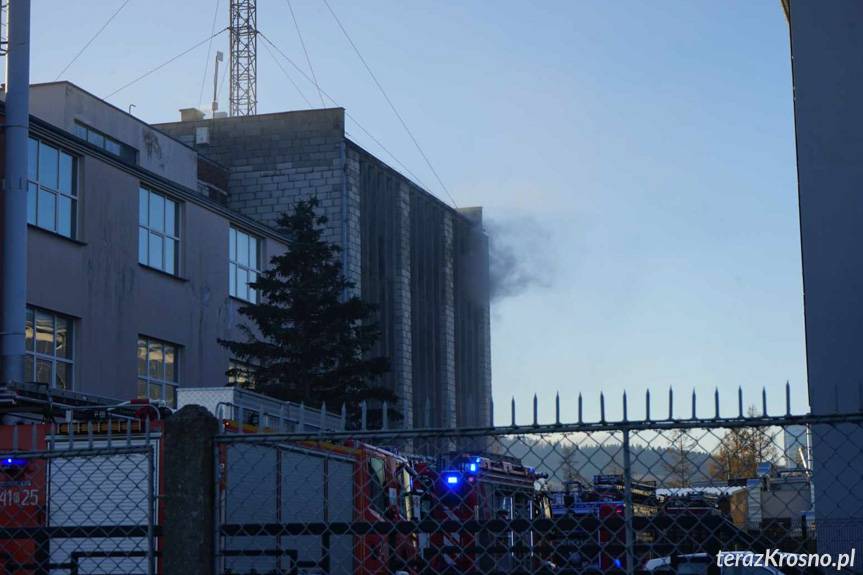 Rymanów. Pożar przy ulicy Dworskiej