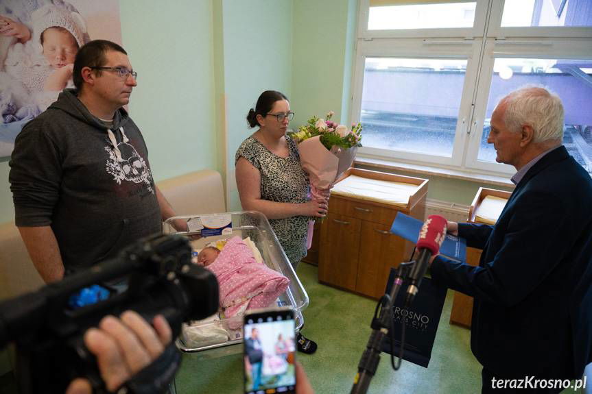 Pierwsza krośnianka urodzona w 2024 roku to Marysia