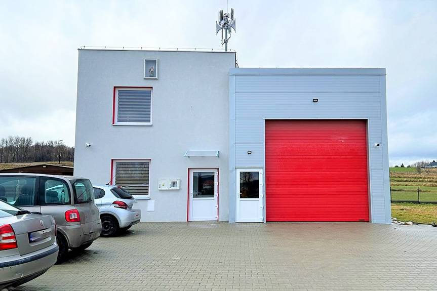 Remiza OSP Jedlicze-Męcinka w nowej odsłonie