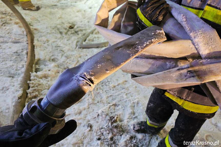 Kolejne podpalenie? Pożar pustostanu w Jaszczwi