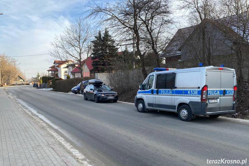 Zderzenie audi z oplem