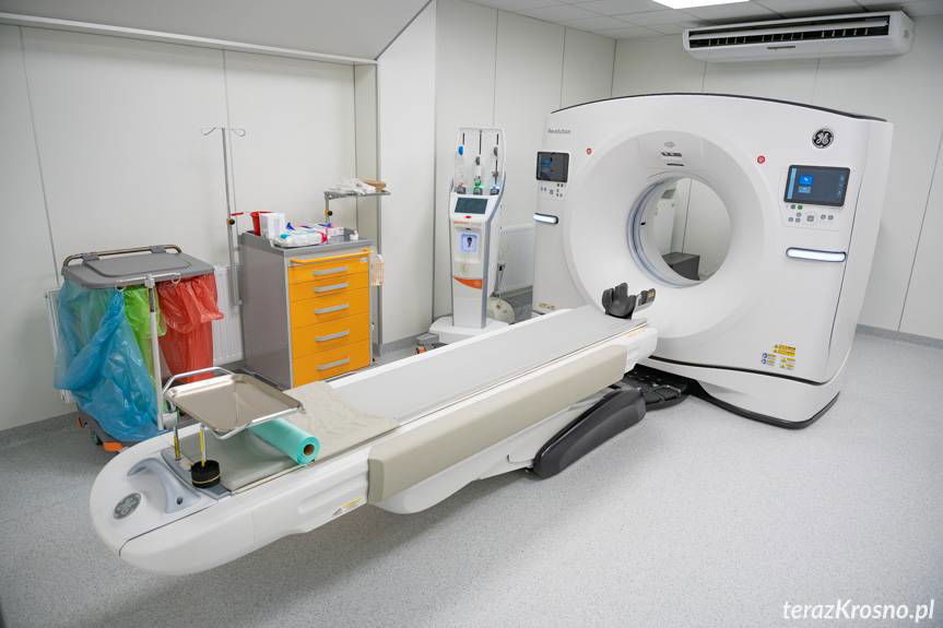 Nowa pracownia tomografii komputerowej w szpitalu w Krośnie