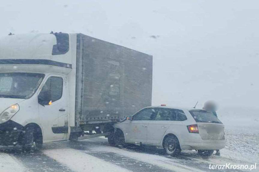 Iveco zepchnięte na skodę