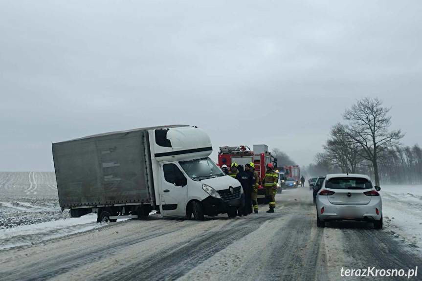 Iveco zepchnięte na skodę