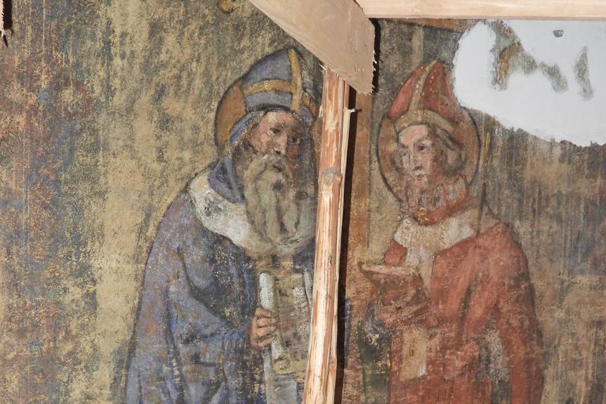 Malowidła o unikatowym charakterze w Odrzykoniu