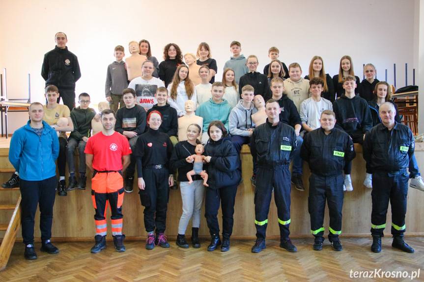 Uczyli się jak udzielać pierwszej pomocy