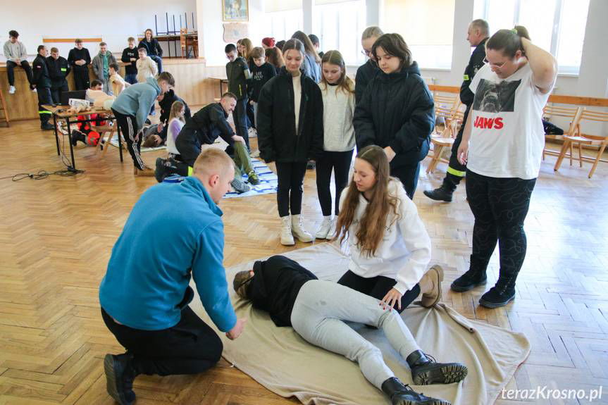Uczyli się jak udzielać pierwszej pomocy
