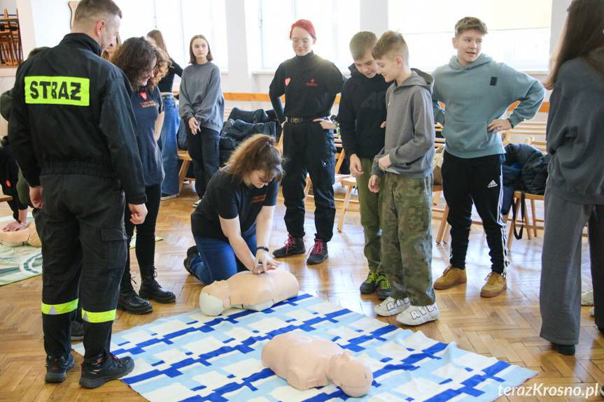 Uczyli się jak udzielać pierwszej pomocy