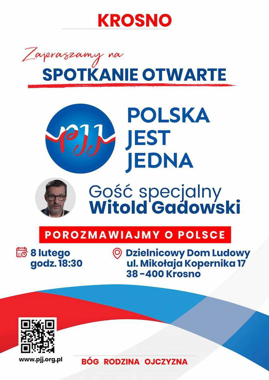 Witold Gadowski w Krośnie