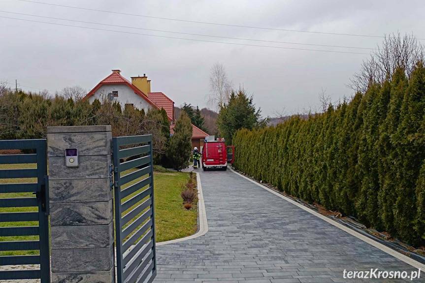 Wybuch pieca w budynku mieszkalnym w Lubatówce