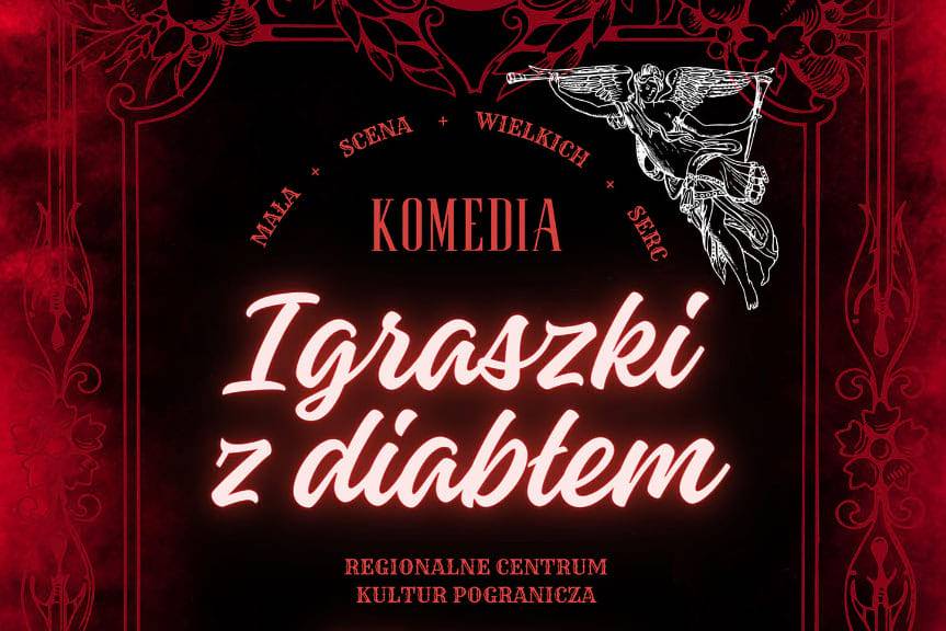 "Igraszki z diabłem" - spektakl dla krośnieńskiego Hospicjum