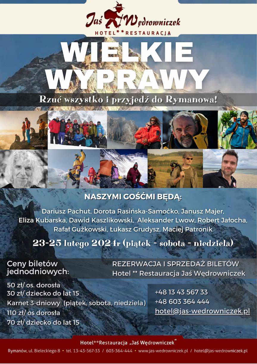 Festiwal Wielkie Wyprawy w Jasiu Wędrowniczku