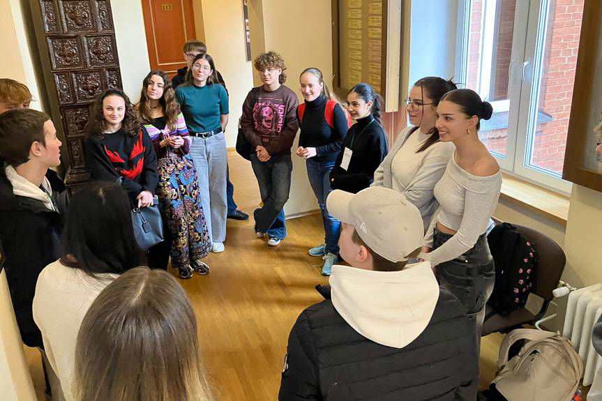 Młodzież z Norwegii z wizytą w Krośnie