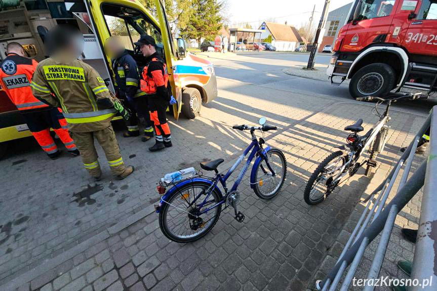 Potrącenia dziewczynki na rowerze w Krośnie