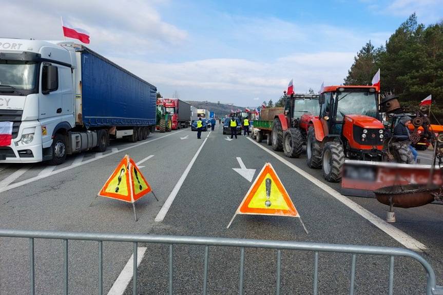 Rolnicy znów zablokują Barwinek. Na trzy tygodnie