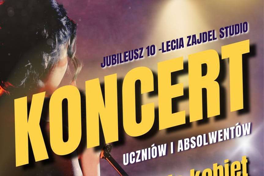 Jubileuszowy Koncert Zajdel Studio - zaproszenie