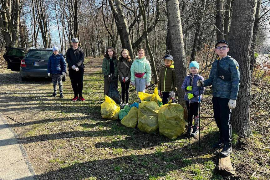 Mieszkańcy Dobieszyna wspólnie dla czystego środowiska