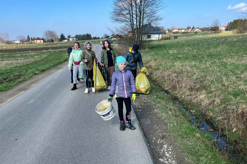 Mieszkańcy Dobieszyna wspólnie dla czystego środowiska