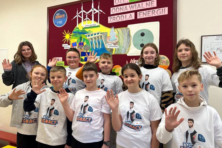 Uczniowie z SP Rogi kolejny raz rywalizują w programie "Być jak Ignacy"