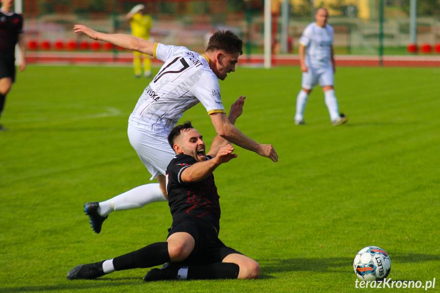 Pięć bramek w meczu w Rymanowie