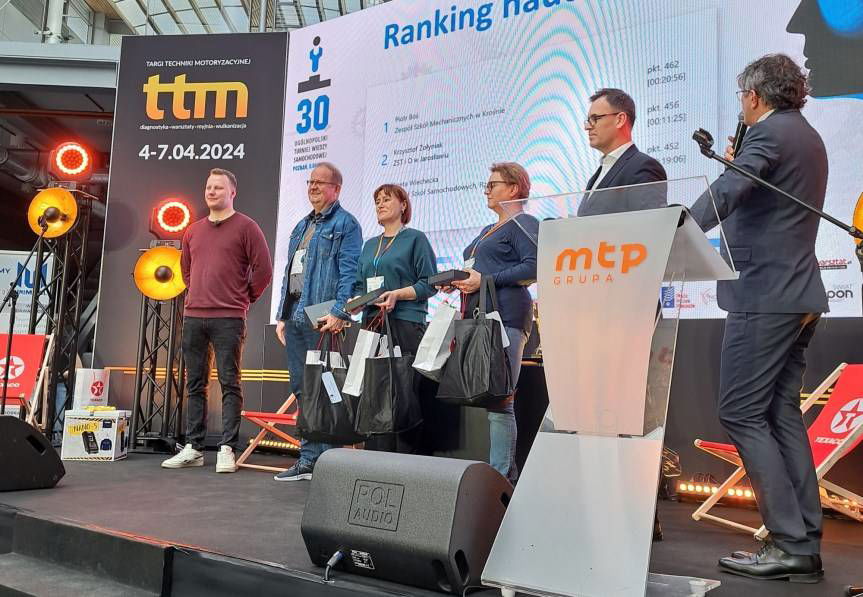 Mechanik ponownie najlepszą szkołą samochodową w Polsce