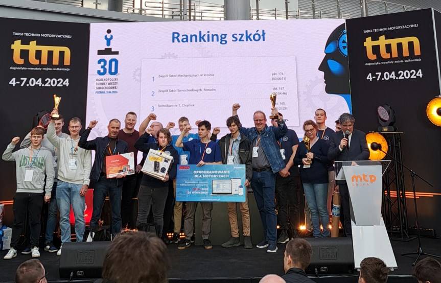 Mechanik ponownie najlepszą szkołą samochodową w Polsce