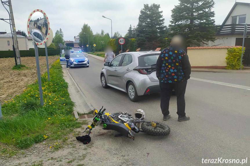 Wypadek w Korczynie. Poszkodowany 17-latek