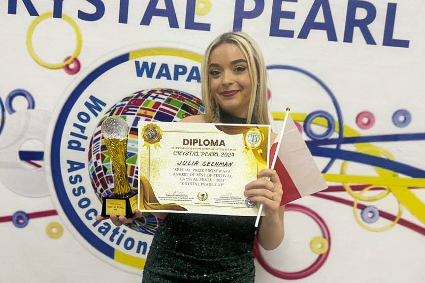 Ogromny sukces Julii Sechman