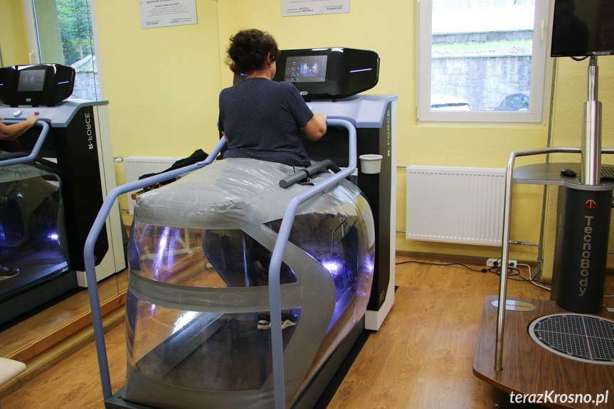 Nowoczesna sala kinezyterapii w Uzdrowisku Rymanów