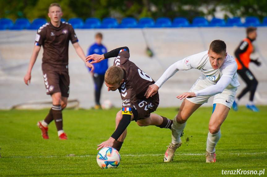 Karpaty Krosno przegrały z Garbarnią Kraków 0:1 [ZDJĘCIA]