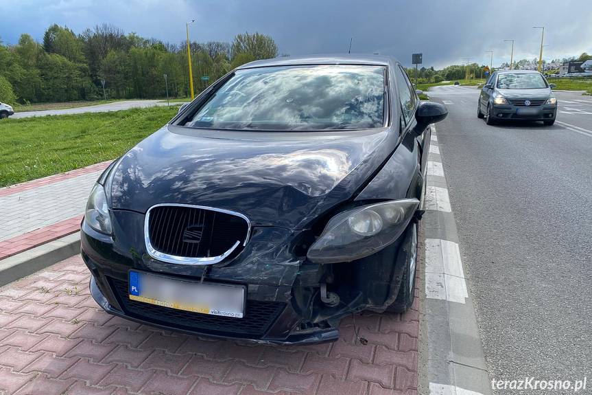 Zderzenie seata z renault