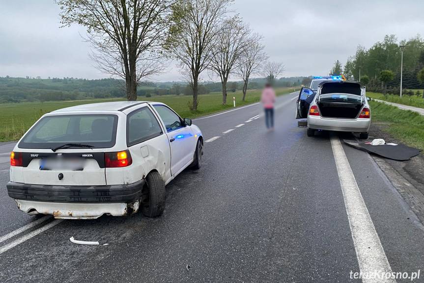 Poranna kolizja na DK28