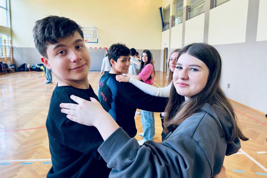 Młodzież z Ustrobnej w międzynarodowym projekcie "3, 2, 1... Czas na zdrowie!"