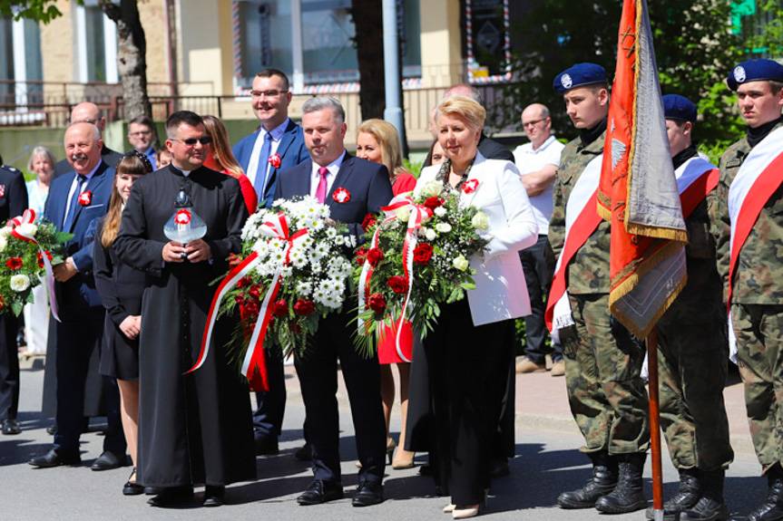Uroczystości patriotyczne w Jedliczu z okazji Konstytucji 3 Maja