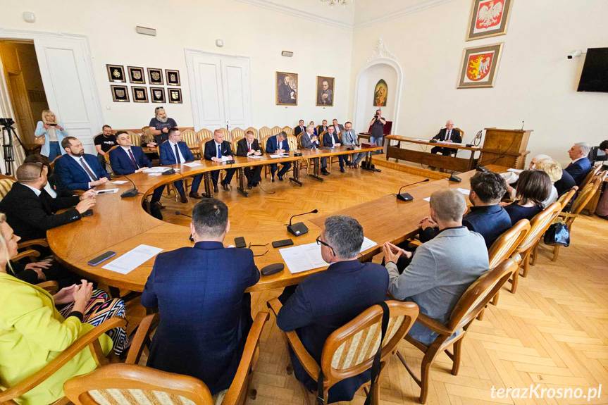 Pierwsza sesja Rady Miasta Krosna