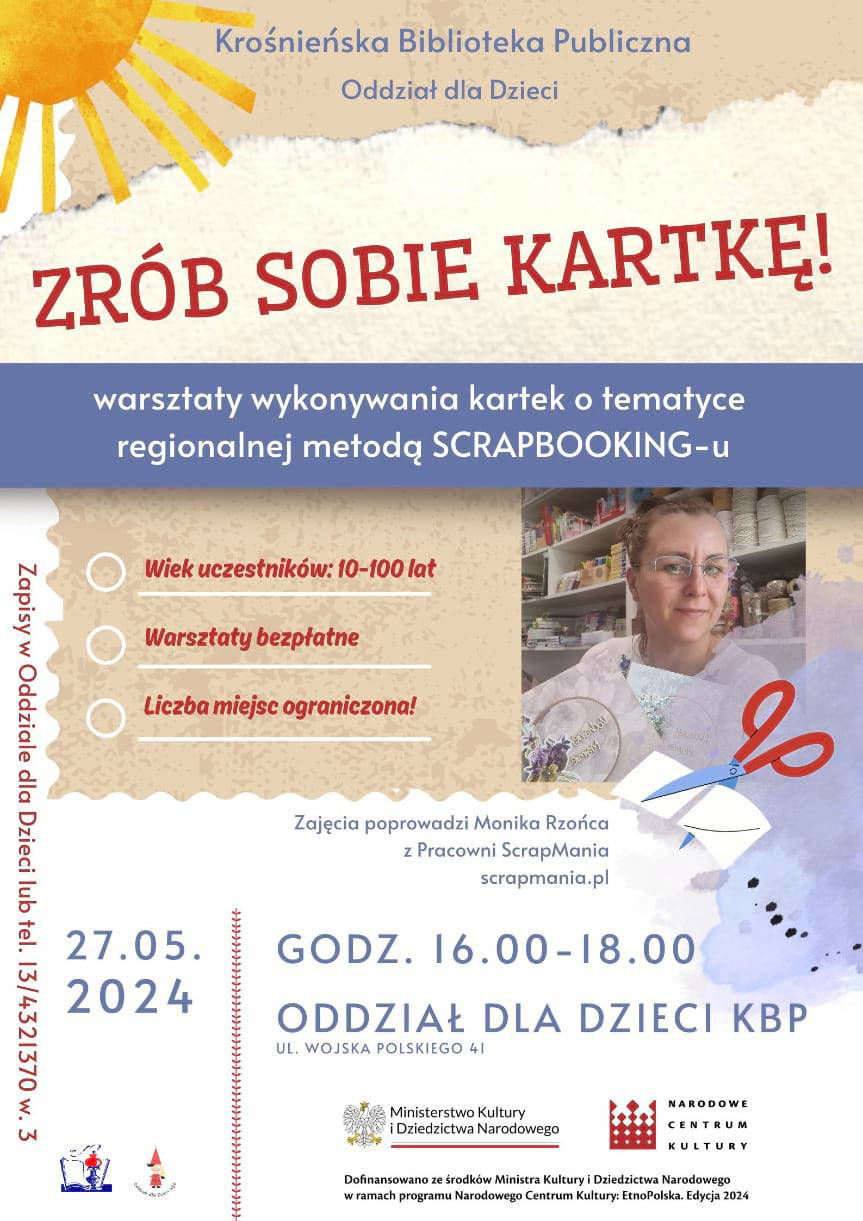 "Zrób sobie kartkę!" - warsztaty w KBP