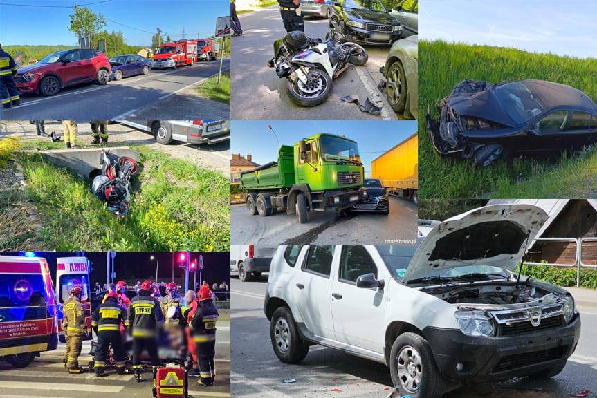 37 kolizji i 2 wypadki drogowe