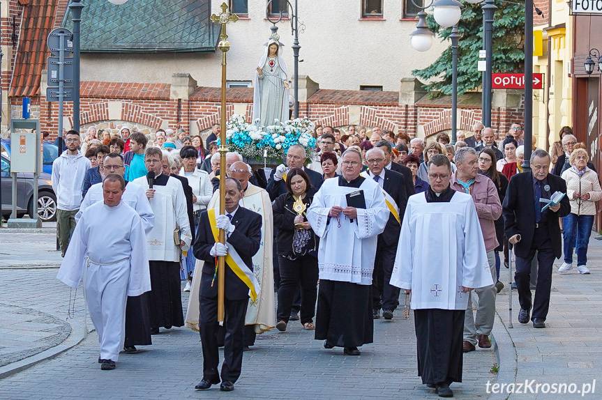 Ulicami Krosna przeszła procesja fatimska