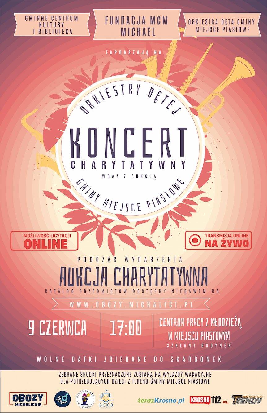 Koszulka z autografem Lewandowskiego i rękawice Adamka - koncert i aukcja charytatywna w Miejscu Piastowym