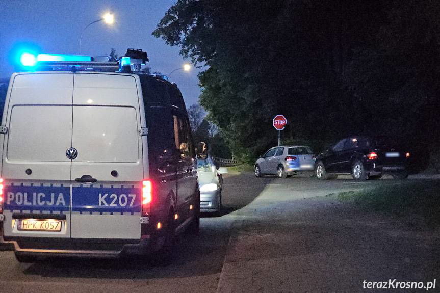 Najechał na tył volkswagena