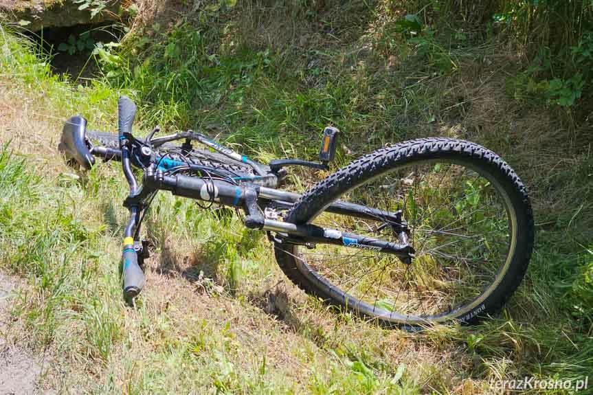 Wypadek w Korczynie, poszkodowany 15-latek