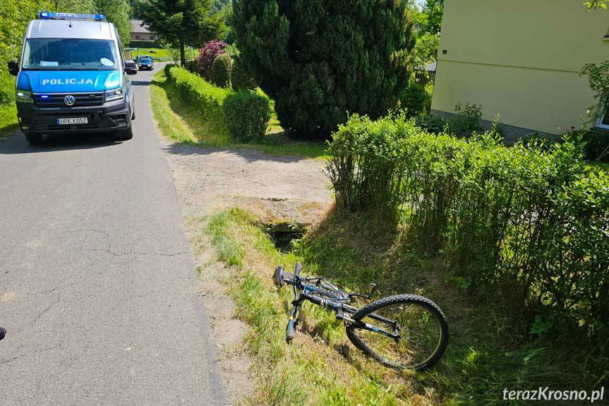 Wypadek w Korczynie, poszkodowany 15-latek