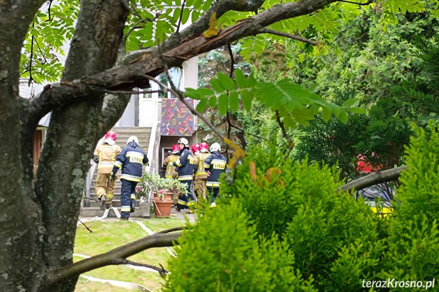 Iwonicz. Wybuch w domu przy Floriańskiej