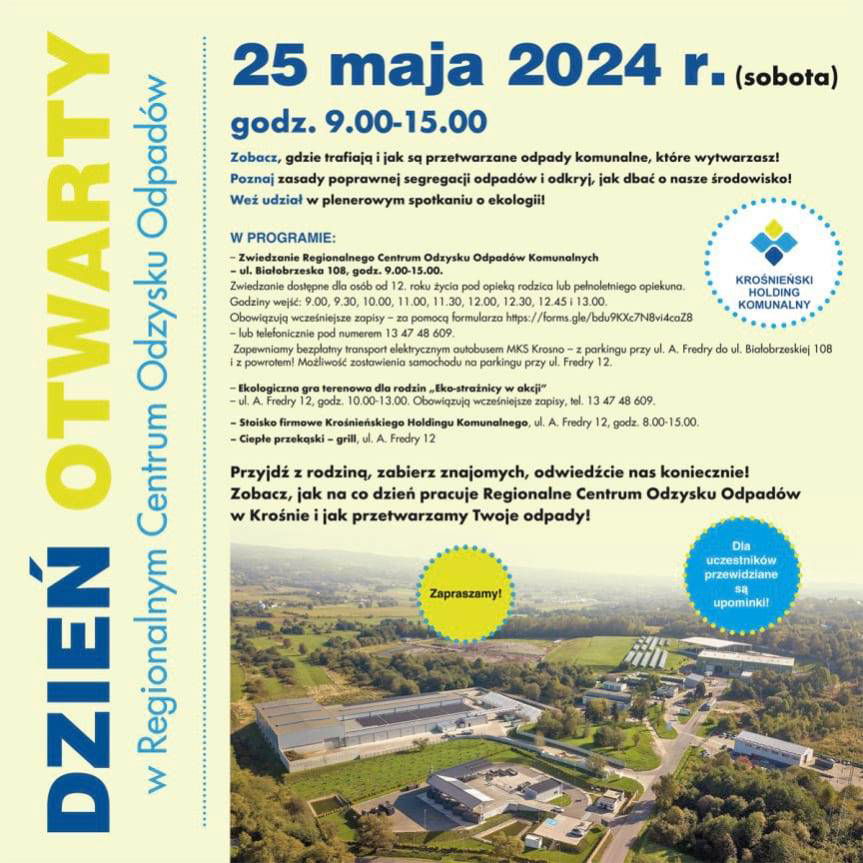 Dzień otwarty w Regionalnym Centrum Odzysku Odpadów
