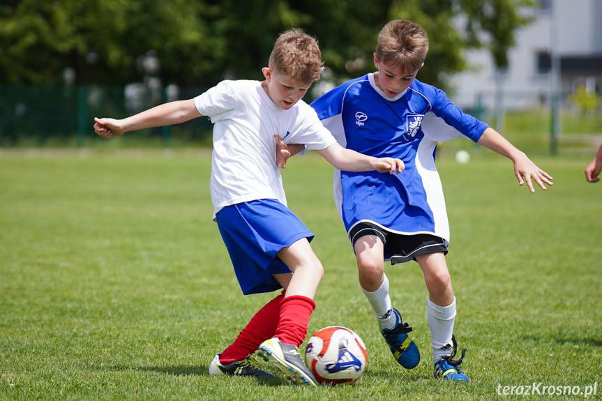 Piłkarskie zmagania najmłodszych: I Turniej Szkół Podstawowych w Krośnie