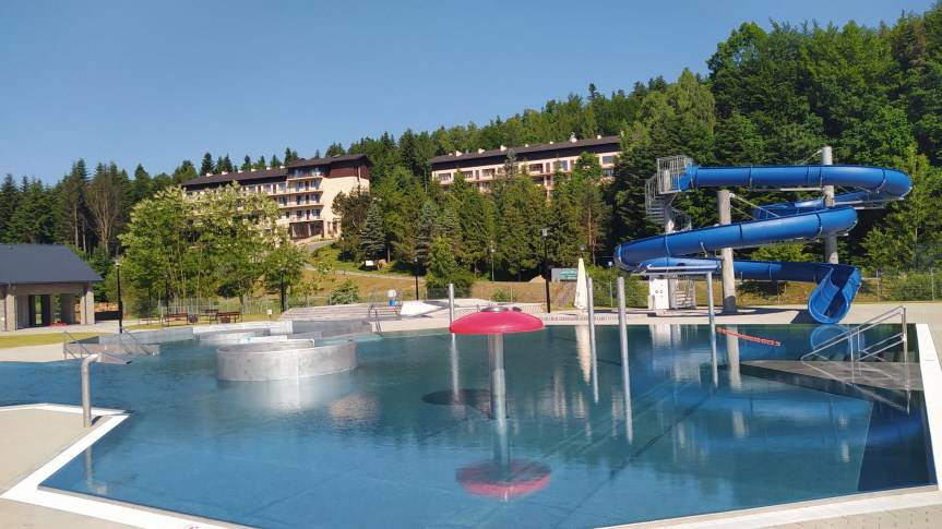 Otwarcie sezonu letniego na basenach w Rymanowie-Zdroju