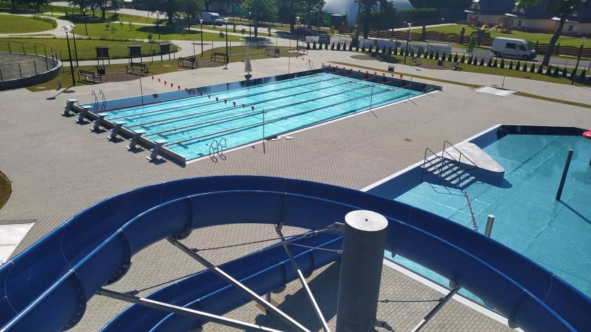 Otwarcie sezonu letniego na basenach w Rymanowie-Zdroju